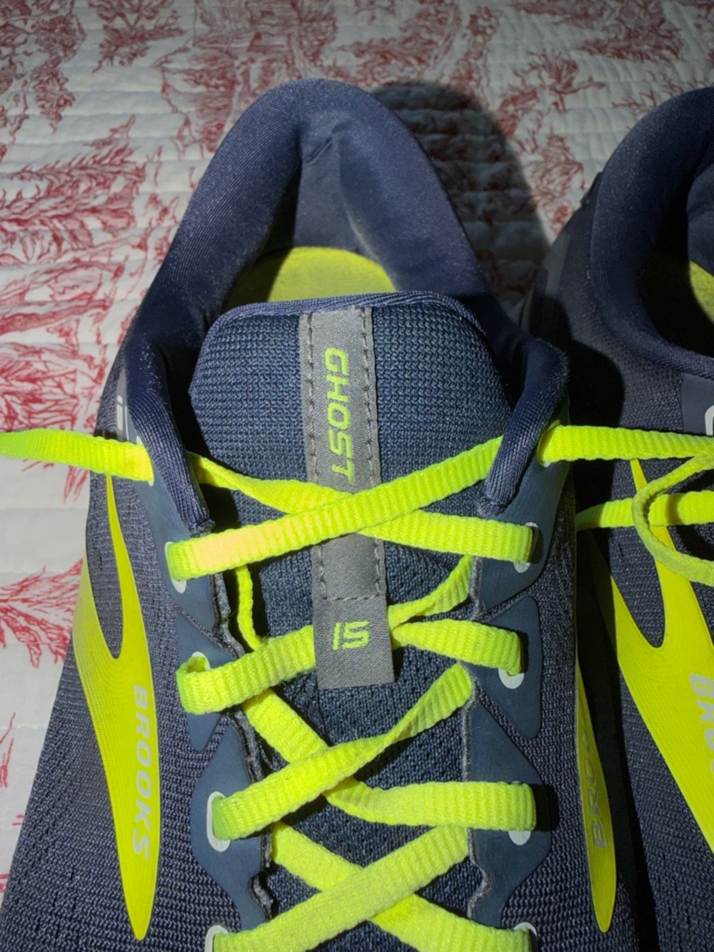 Brooks Mens Ghost 15 Running Shoes Peacoat / Nightlife